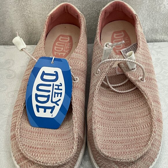 Hey Dude Women's 9 Light Pink Wendy Sport Mesh 40414-6JN - Picture 2 of 7